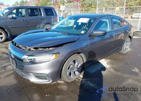 2020 Honda Insight Ex из США, поврежденный, VIN 19XZE4F5XLE011750